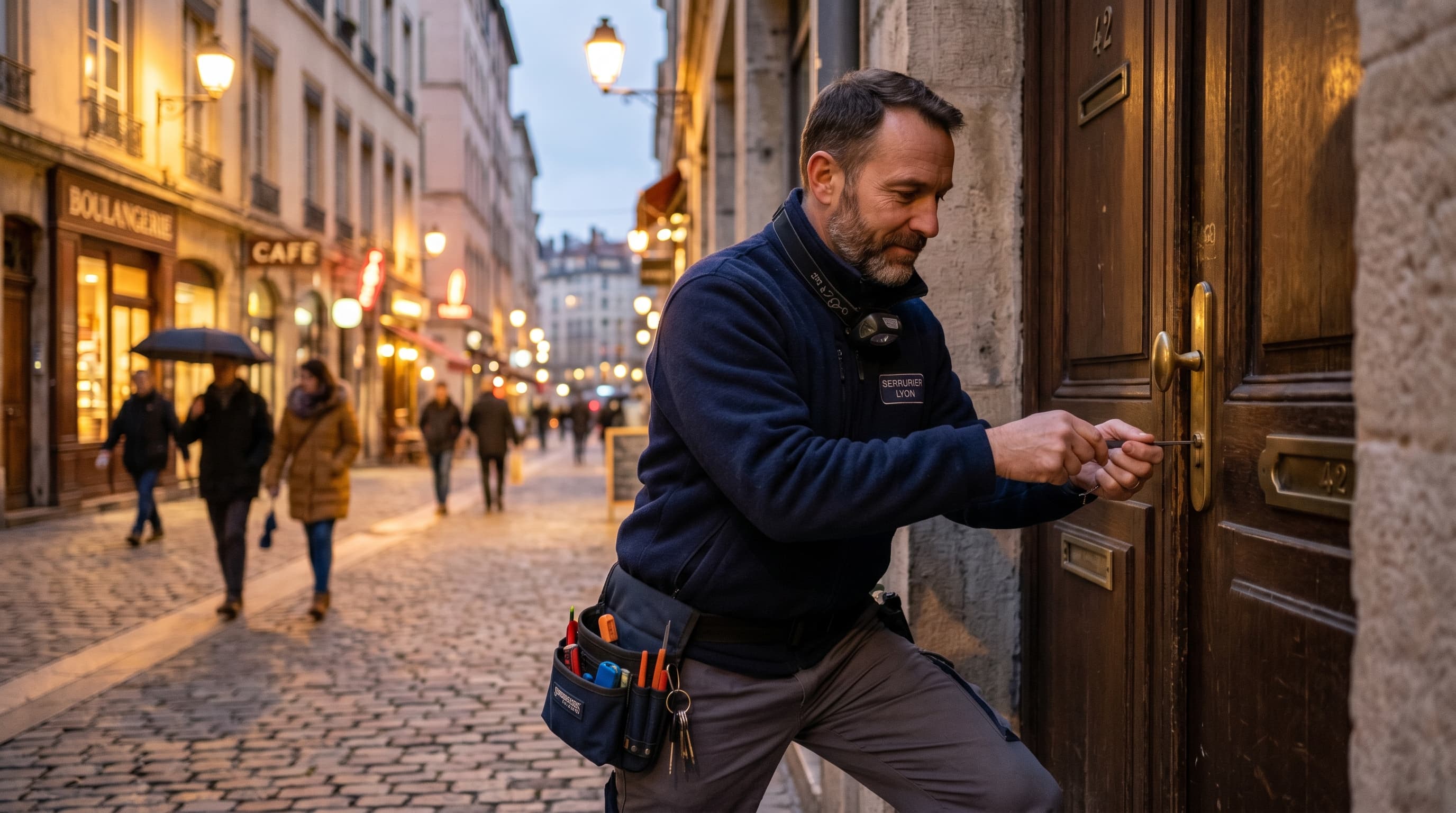 Avis clients du serrurier AKS à Lyon, noté 5 sur 5 sur Google